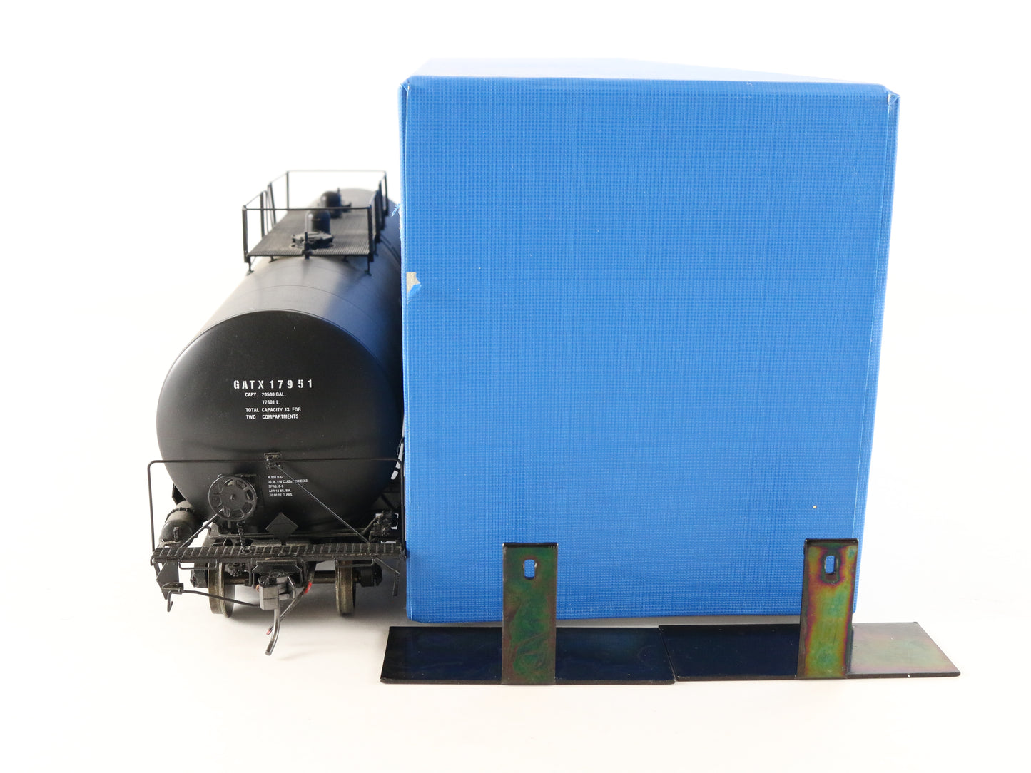 Pecos River Brass O Scale GATX 17951 Trinity Tank Car Brass Train 4460P
