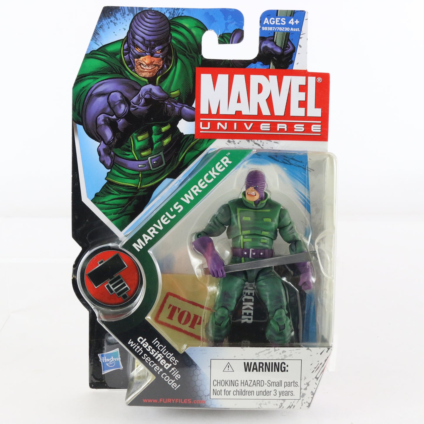 Marvel Universe Series 2 020 Wrecker 3.75" Action Figure Hasbro