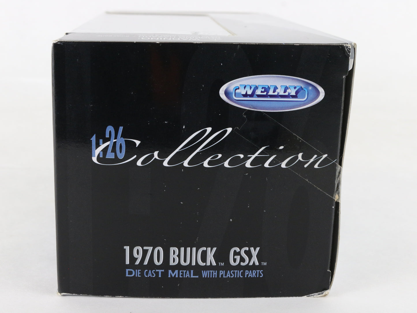 1970 Buick Gsx Yellow Black Welly 1:26 Diecast Model Car 22433w