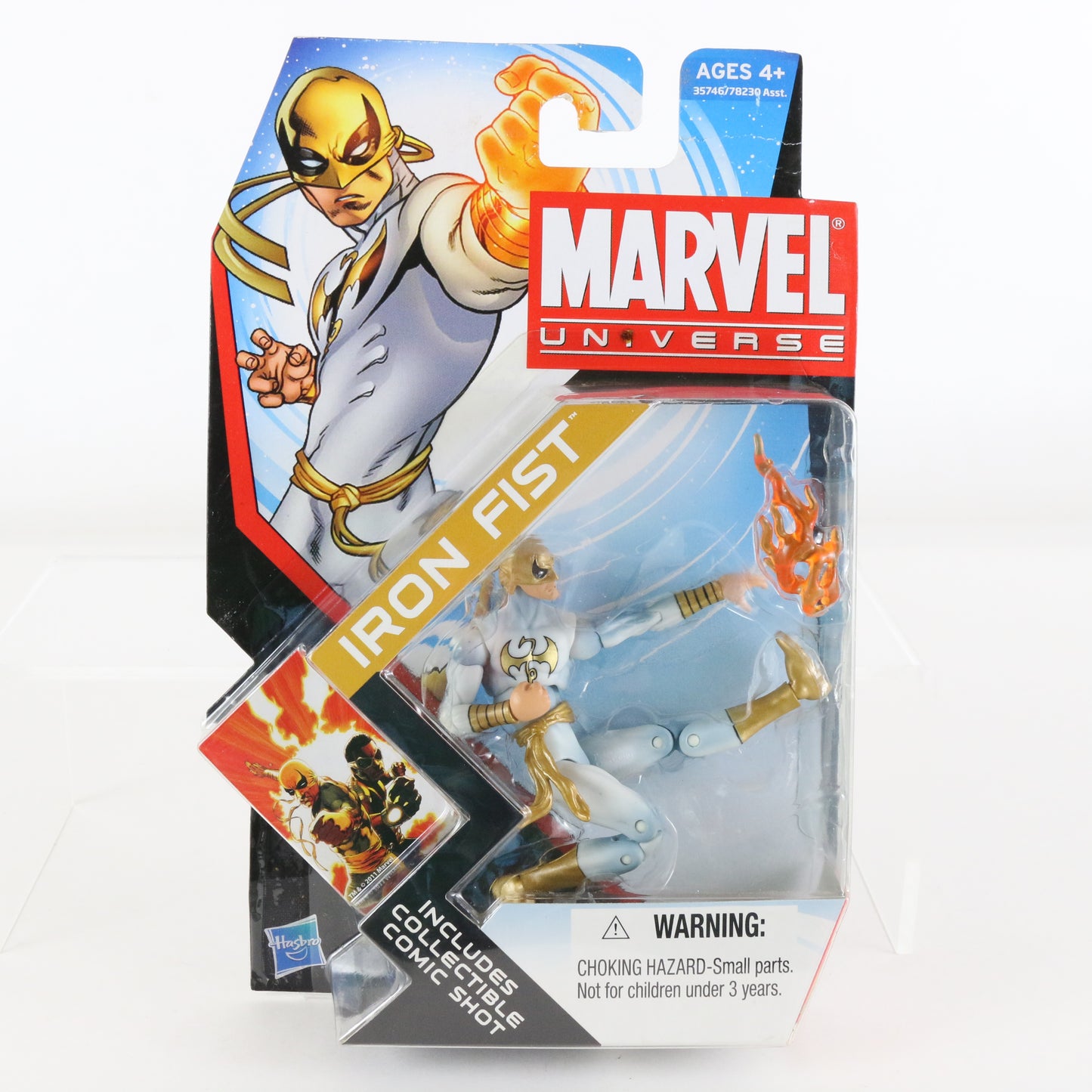 Marvel Universe Series 4 006 Iron Fist 3.75" Action Figure Hasbro