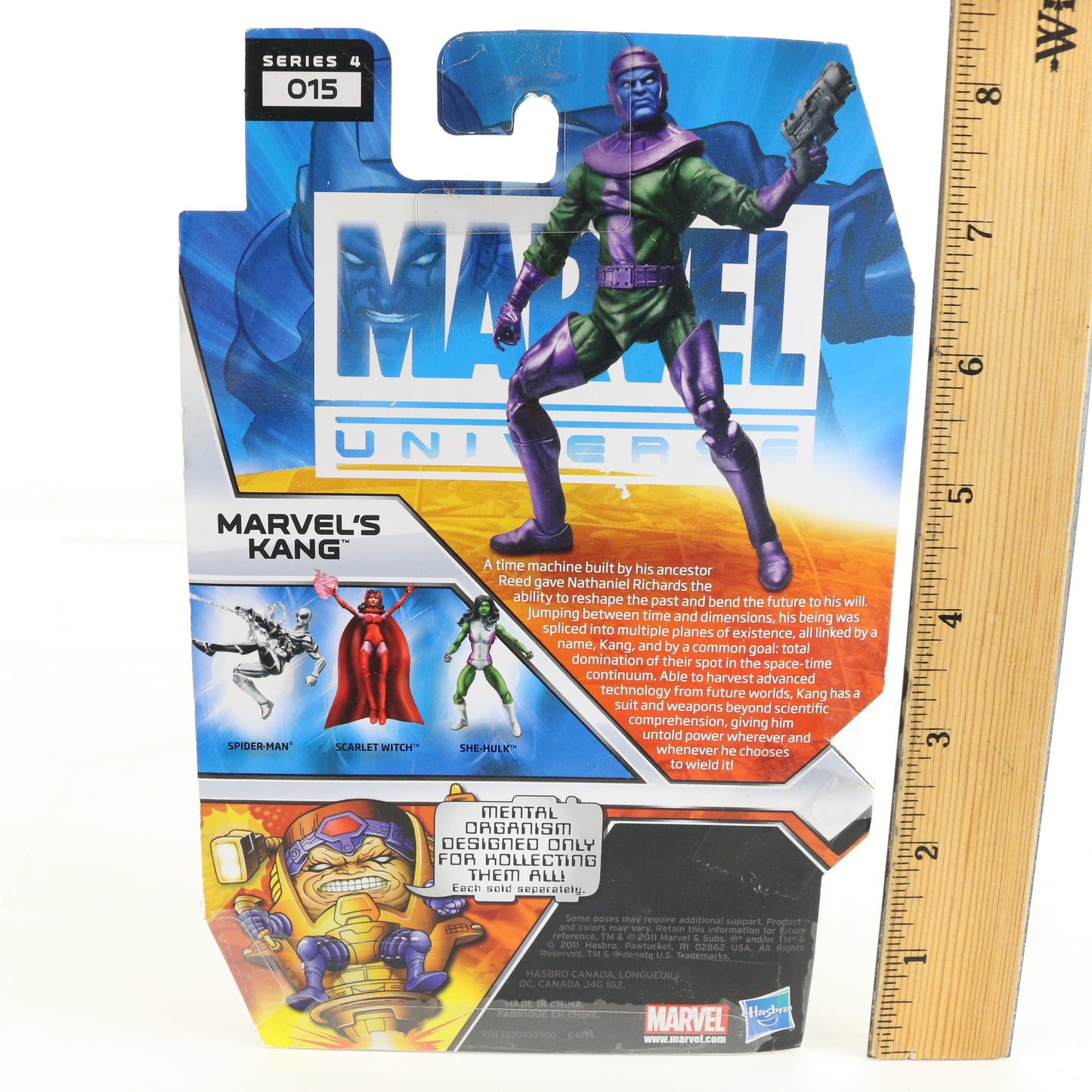 Marvel Universe Series 4 015 Kang Conqueror Hasbro 3.75" Action Figure