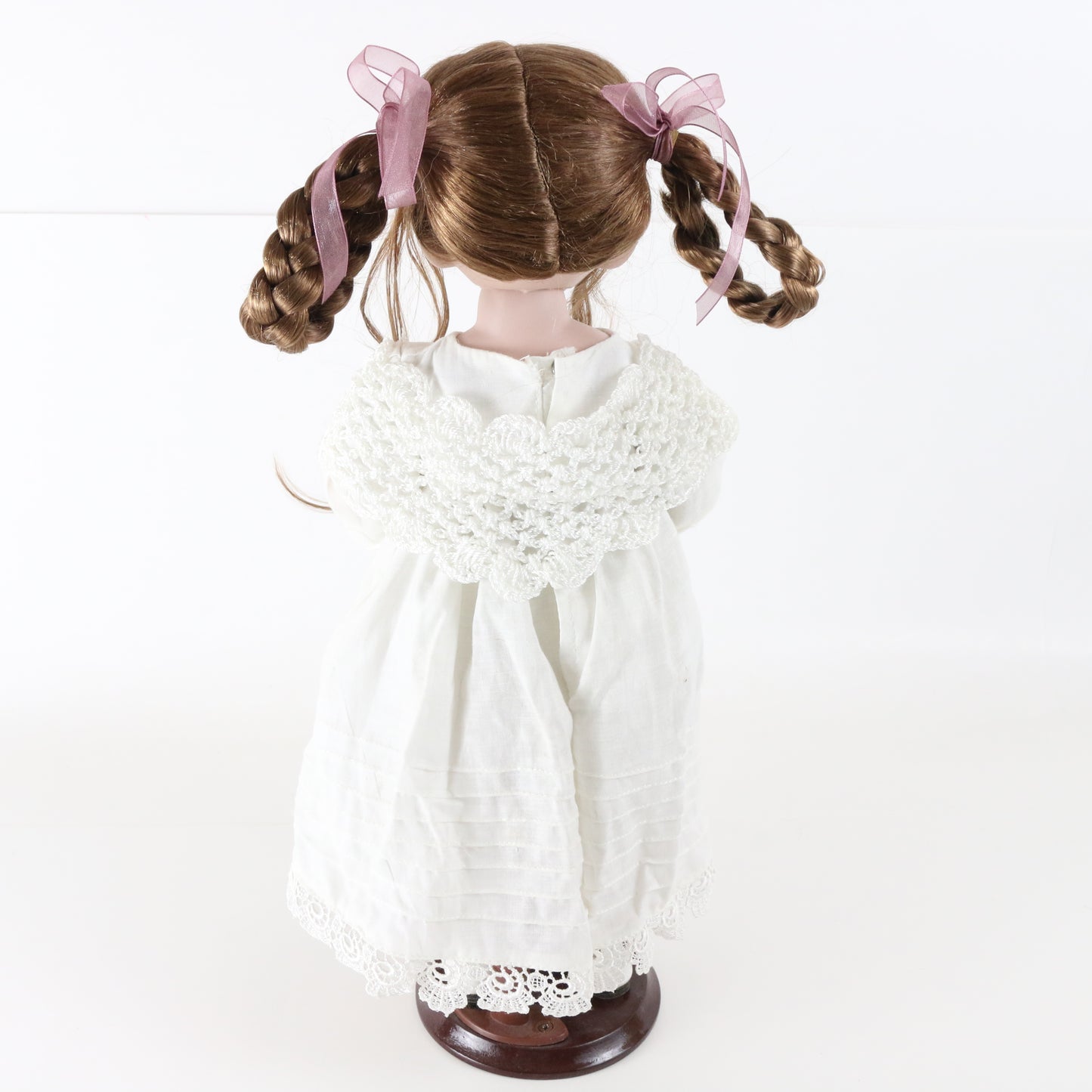 Emily Seymour Mann White Dress Large 16.5" Porcelain Girl Doll