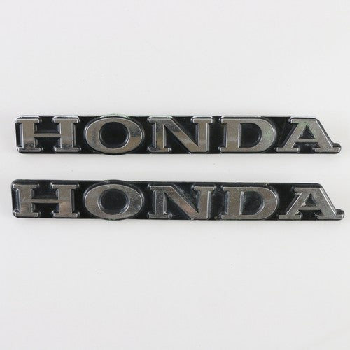 Lot Of 2 1980s Honda Front Grille Plastic Emblem Badge 6.5"