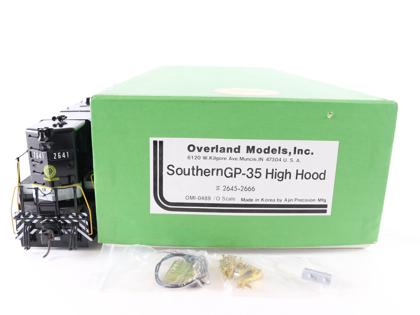 Overland O Southern 2641 GP-35 Diesel Locomotive Custom Brass Painted OMI-0489