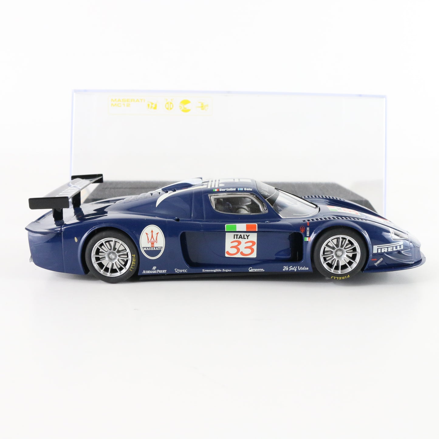 Maserati Mc12 #33 Blue & White Firelli Hornby Scalextric 1:32 Slot Car C2630a