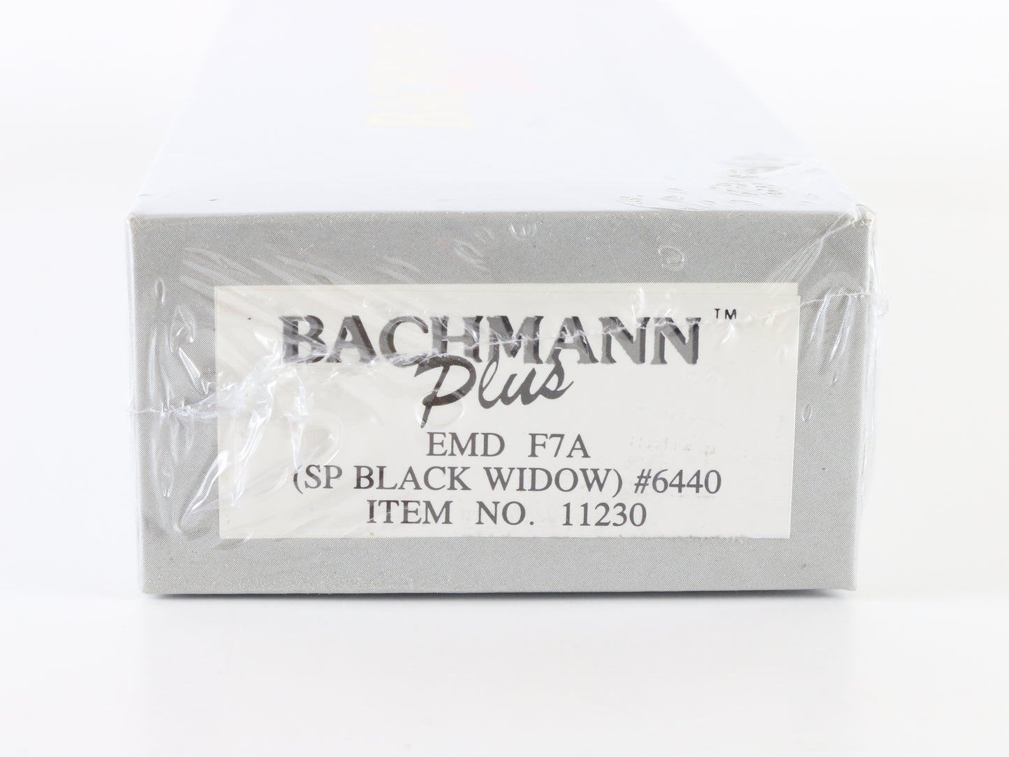 Bachmann Plus HO SP 6440 Black Widow EMD F7A Diesel Locomotive Sealed