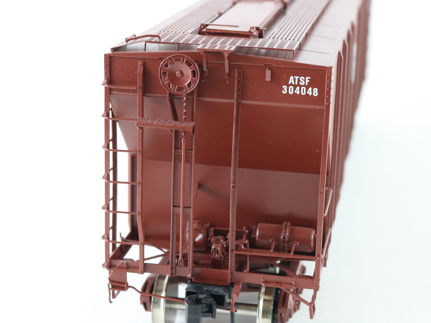 Overland Models O Santa Fe #304048 Pullman PS2-CD Covered Hopper Brass Train