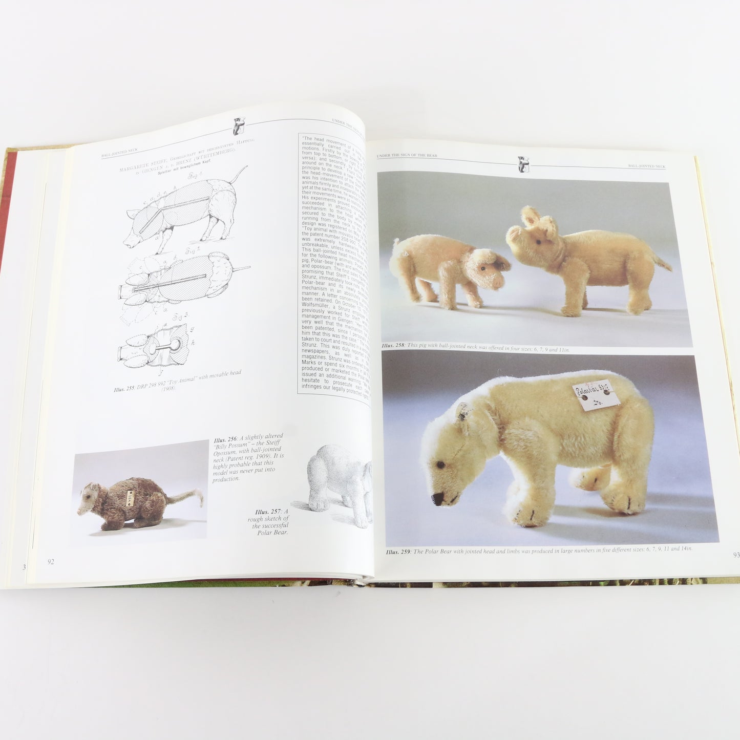 Button in Ear: History of Steiff Teddy Bears & Plush Toys by Cieslik 1989