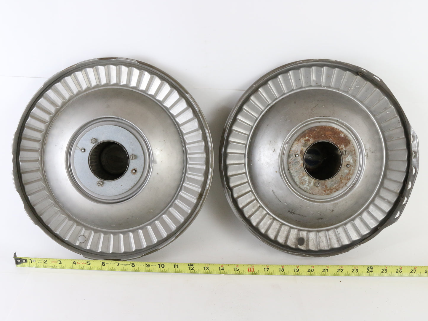 Lot Of 4 Vintage 1964 Ford Galaxie Metal Wheel Hubcaps 14"