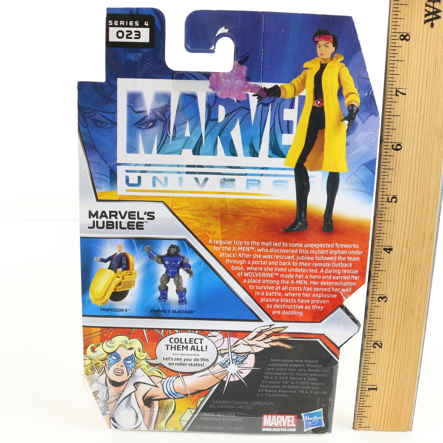 Marvel Universe Series 4 023 Jubilee Hasbro 3.75" Action Figure
