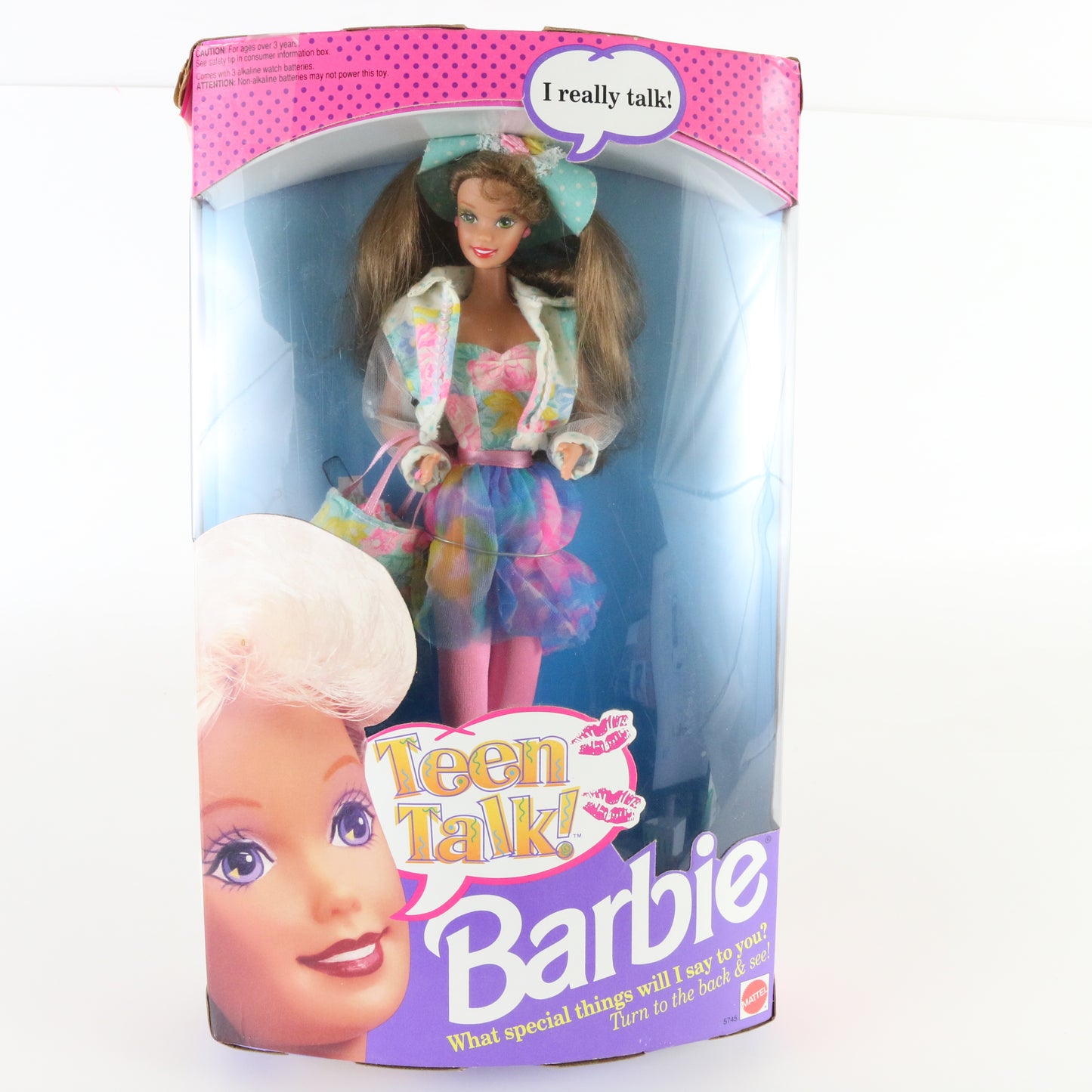 Barbie Teen Talk Speaking Electronic Doll Mattel 5745 1991