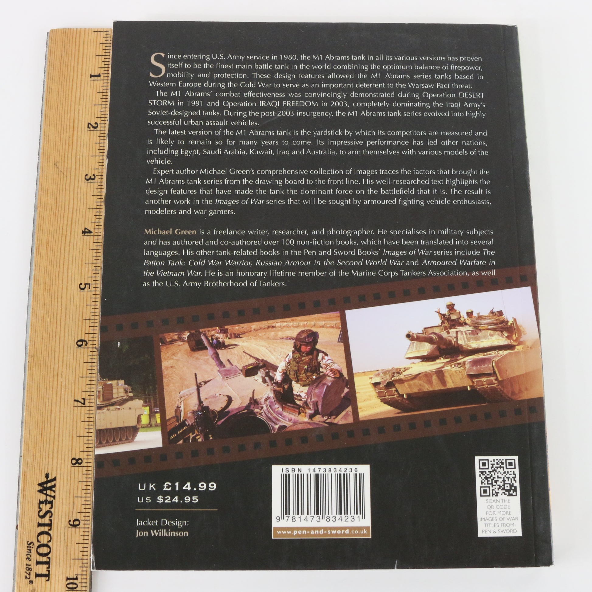 M1 Abrams Tank Historical Images of War Book by Michael Green