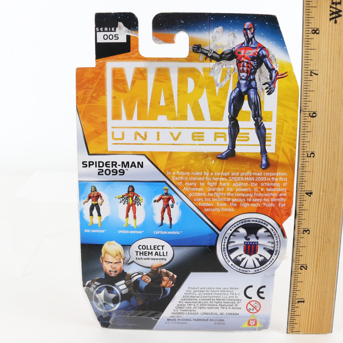 Marvel Universe Series 3 005 Spider-Man 2099 3.75" Action Figure Hasbro