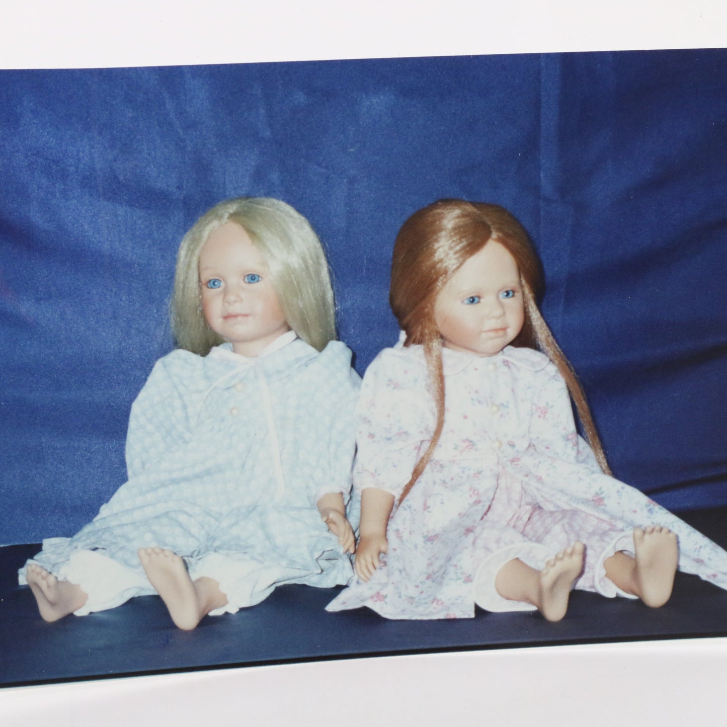 Set Of 2 Wendy & Emily Pamela Erff Masterpiece 21" & 20" Porcelain Dolls 26/1500