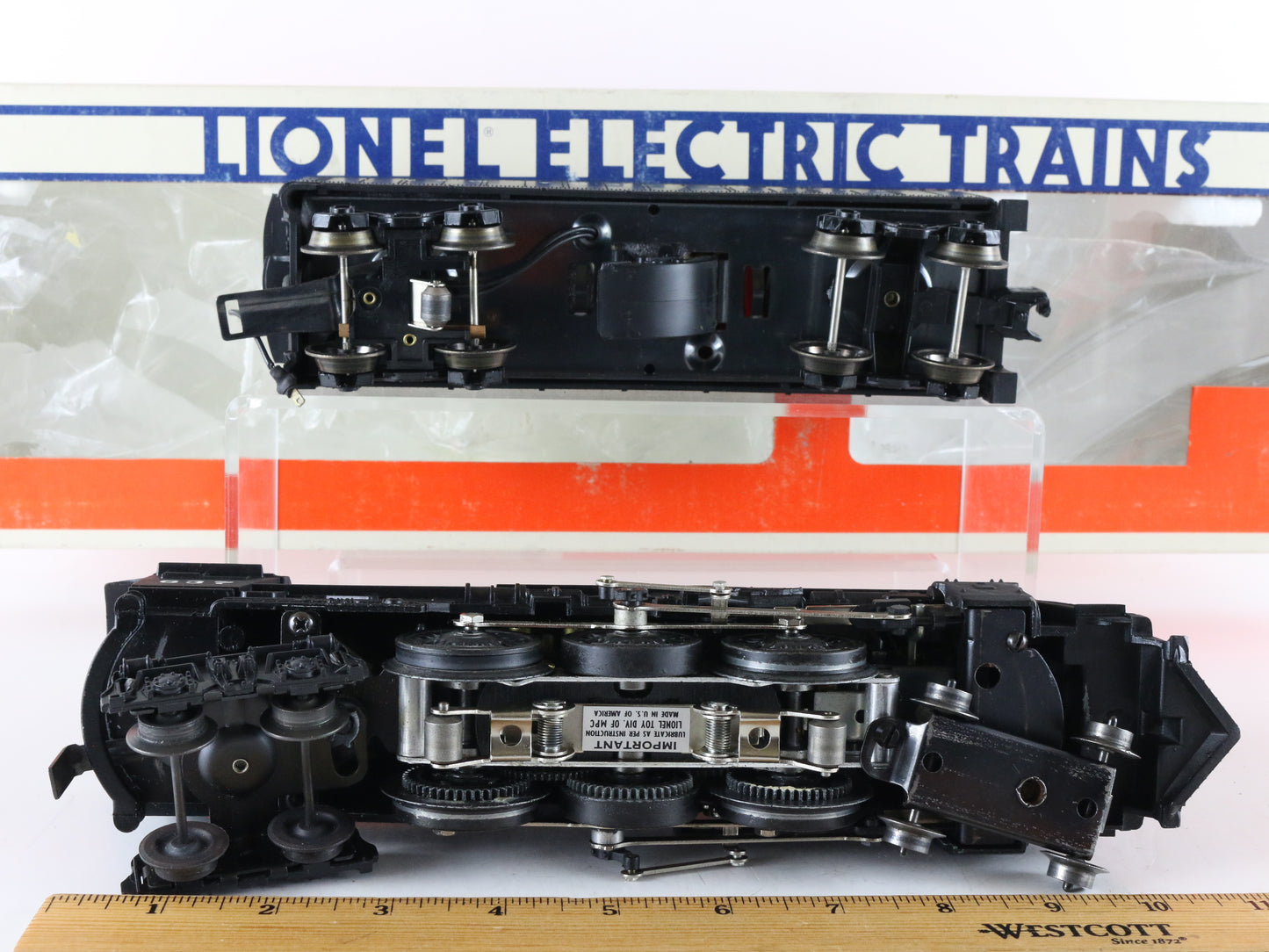 Lionel Postwar O New York Central NYC #637 4-6-4 Steam Locomotive WRONG BOX