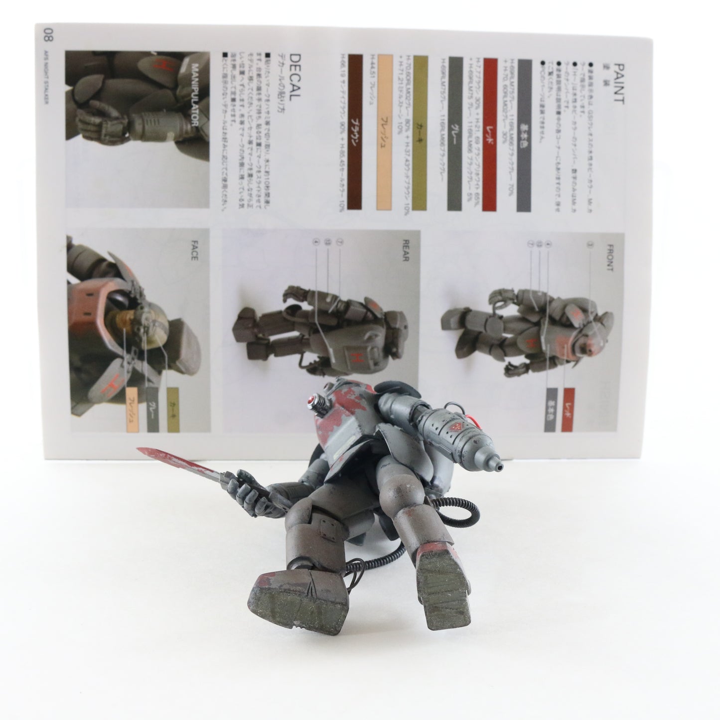 Maschinen Krieger Ma.k. Zbv3000 AFS Night Stalker 1:20 Built Painted SCI-FI