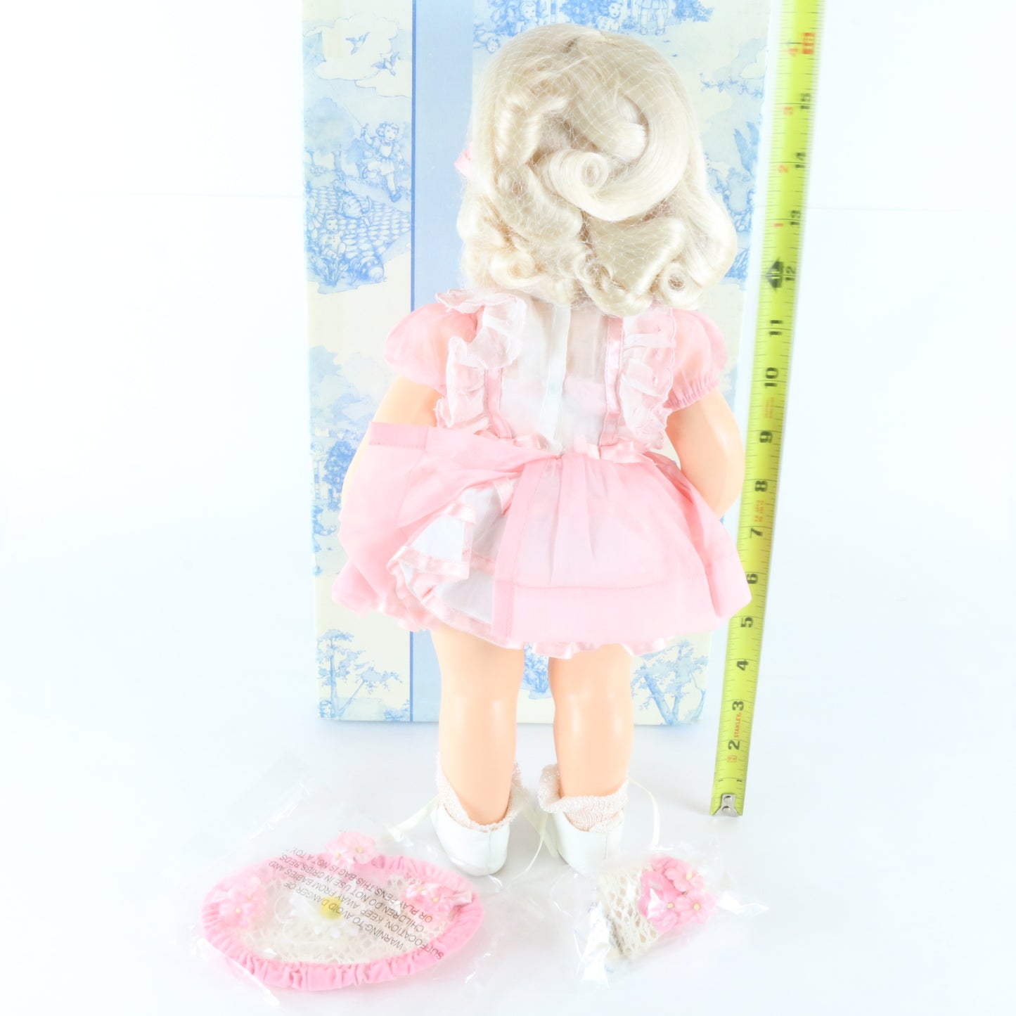 Terri Lee 50th Anniversary Pink Dress 16" Vinyl Doll Knickerbocker 2793/5000