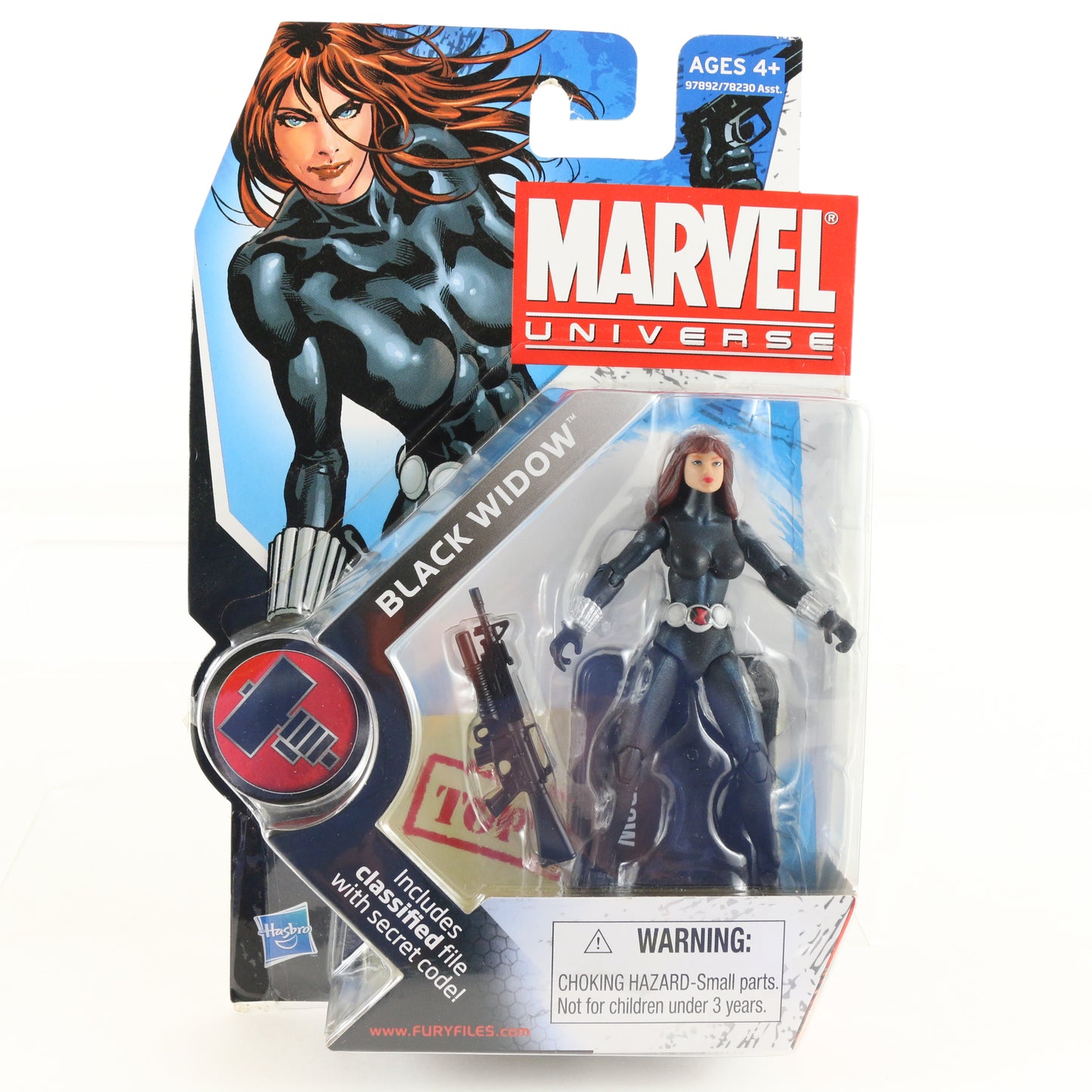 Marvel Universe Series 2 011 Black Widow Hasbro 3.75" Action Figure