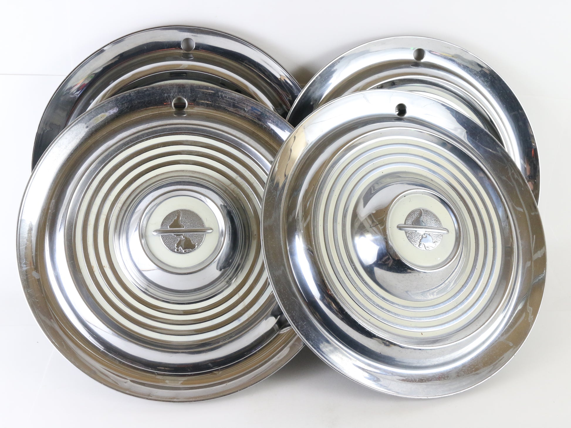 Mercedes Benz Aluminum Metal Wheel Hubcap 15.25"