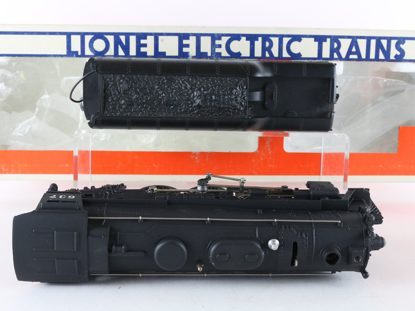 Lionel Postwar O New York Central NYC #637 4-6-4 Steam Locomotive WRONG BOX