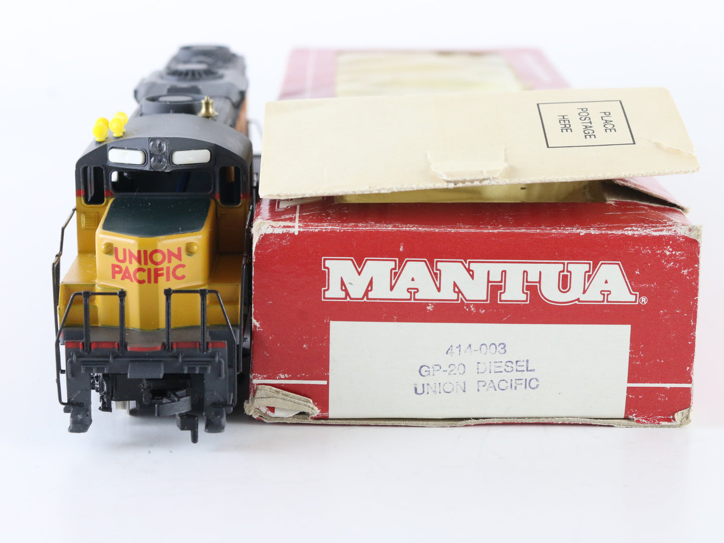 Mantua HO UP 487 GP20 Diesel Locomotive