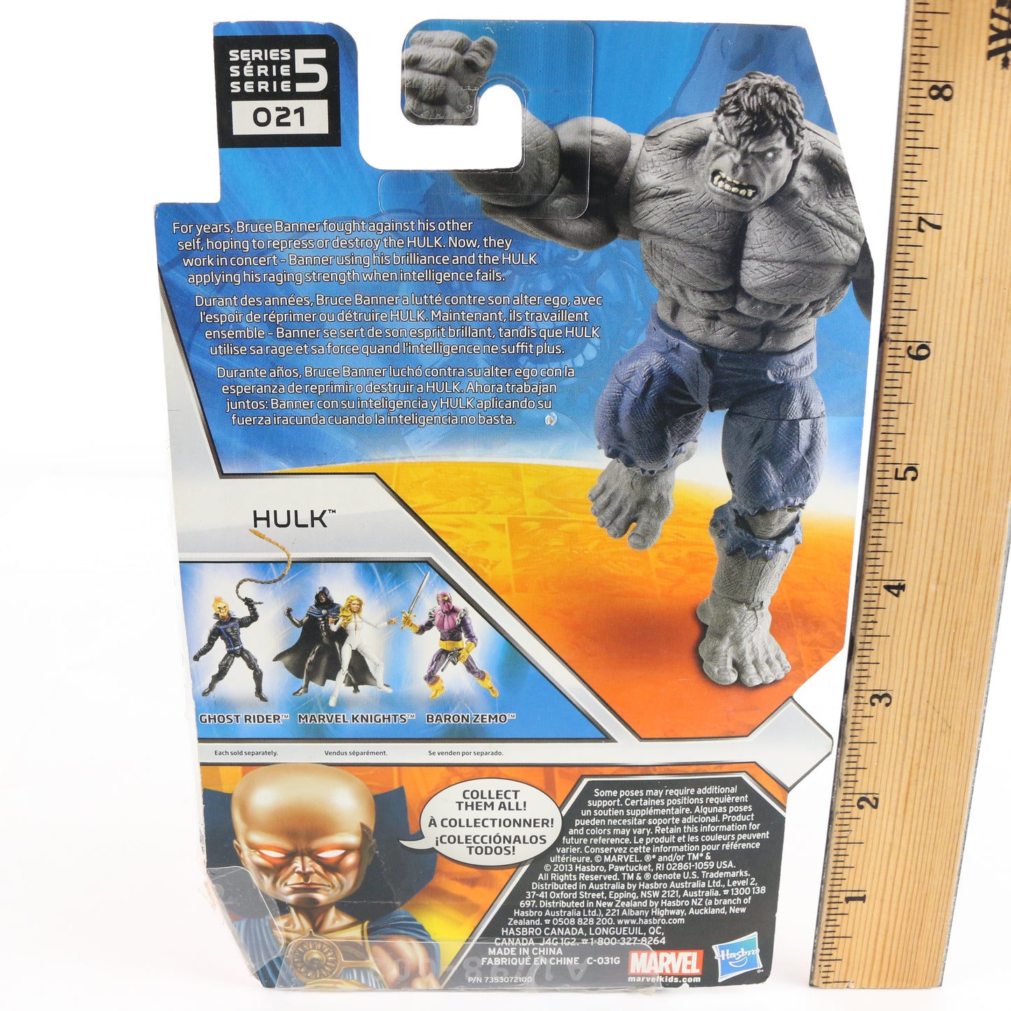 Marvel Universe Series 5 021 Gray Hulk Hasbro 3.75" Action Figure