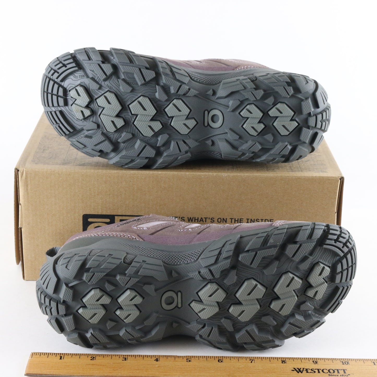 Oboz Sawtooth X Low B-dry Womens Lupine Waterproof Hiking Boots Size 7 USA 23502