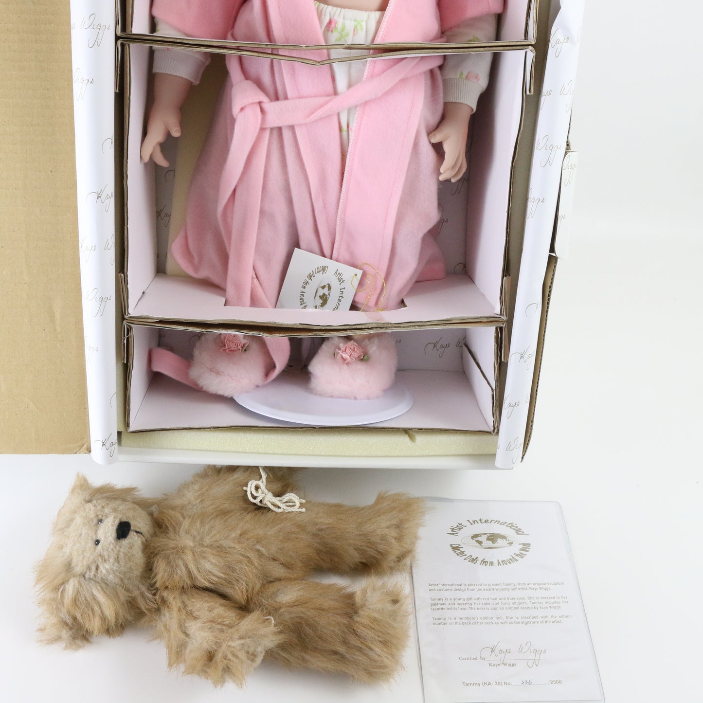 Tammy Kaye Wiggs Artist International Large 22.5" Porcelain Doll 236/2500