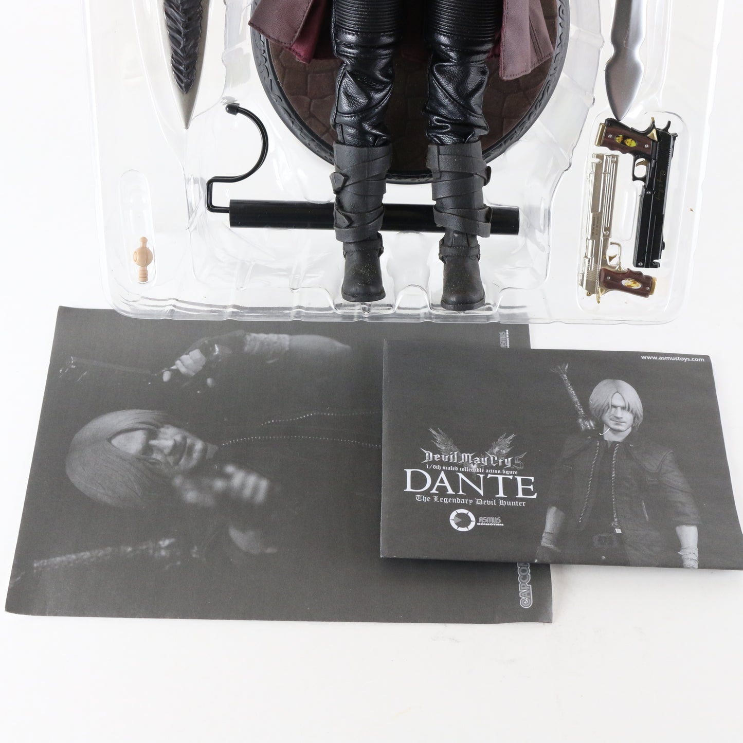 Dante Devil May Cry Luxury Ed Asmus Capcom DMC502 1:6 Scale Figure W/ Extra