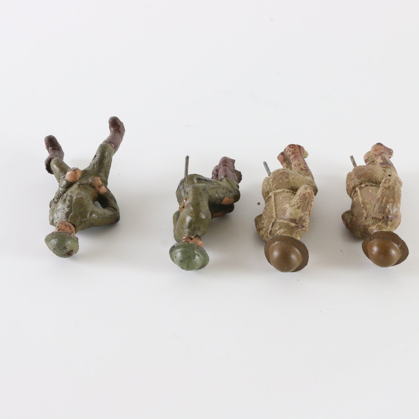Lineol Hausser painted composite soldiers set sitting and riding figures