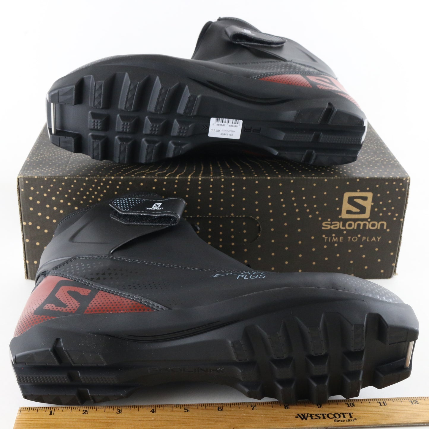 Salomon Escape Plus Prolink Mens Warm Winter Ski Boots Size 11.5 USA