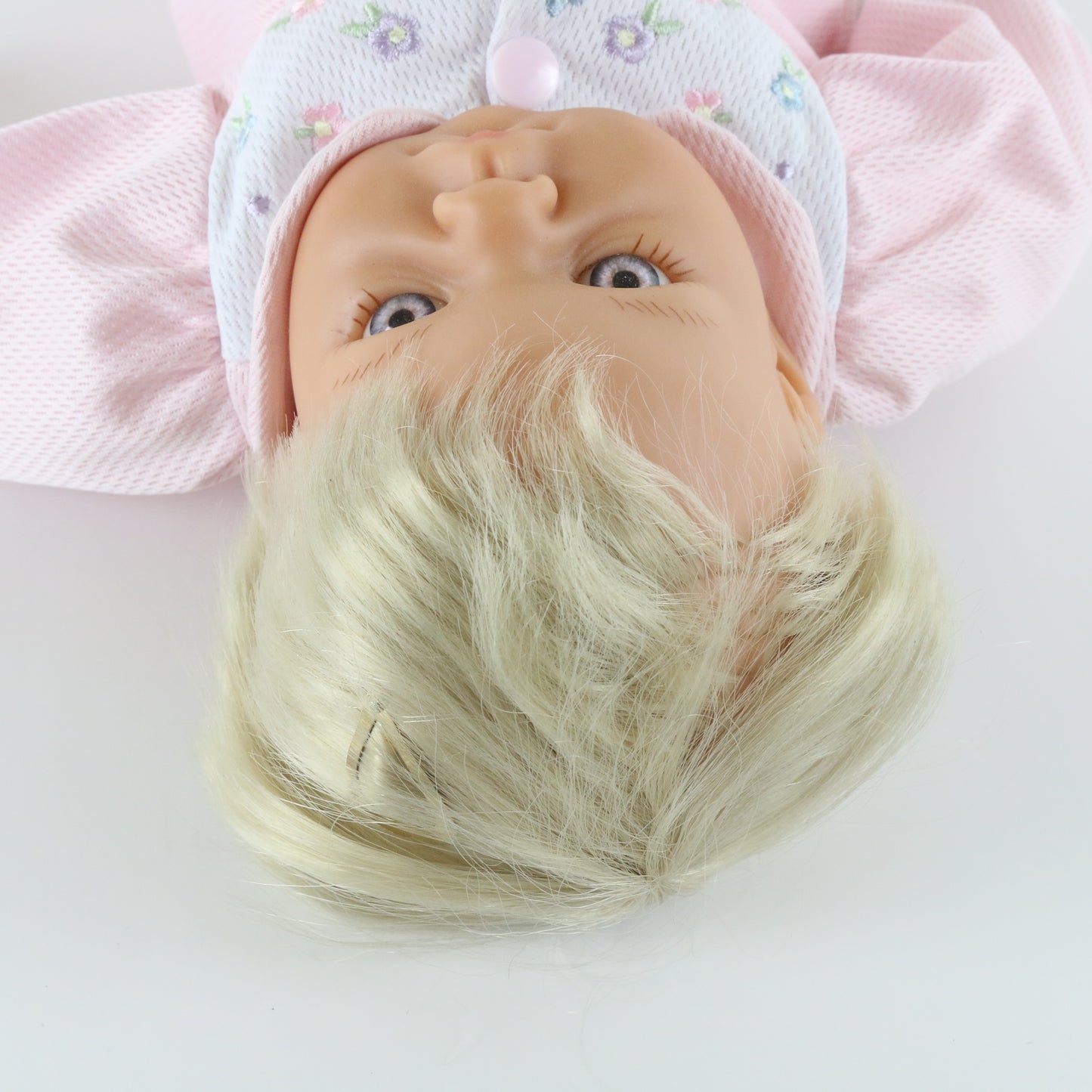 Lee Middleton Reva Original Large 17.5" Vinyl Baby Doll W/ Pink Clothing & Hat