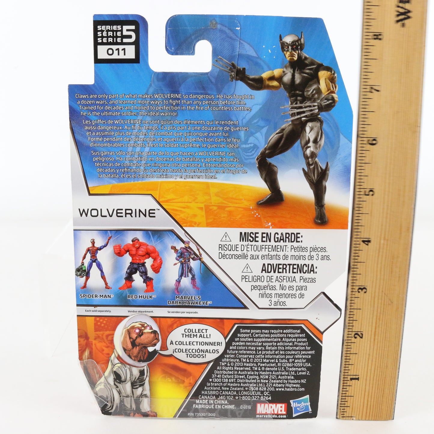Marvel Universe Series 5 011 Wolverine 3.75" Action Figure Hasbro