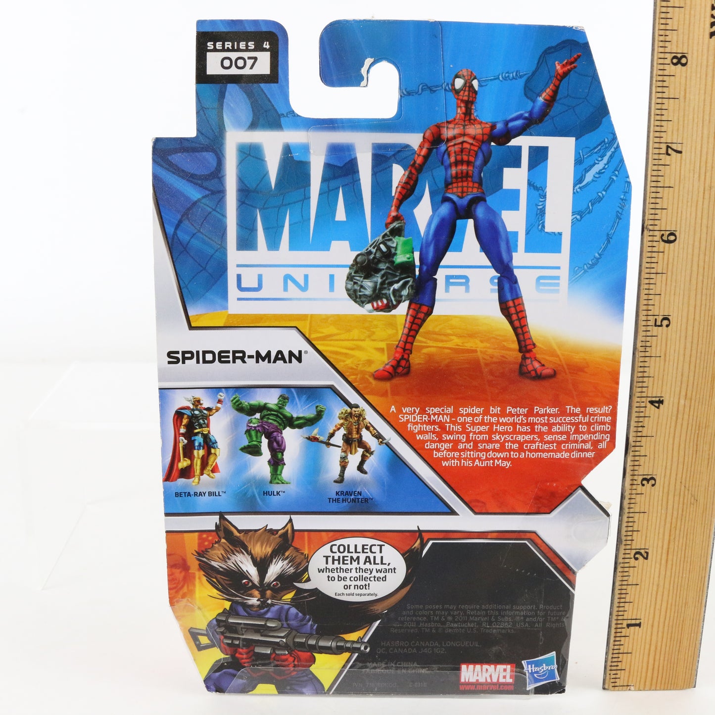 Marvel Universe 3.75" Spider-Man Series 4 007 Action Figure Hasbro