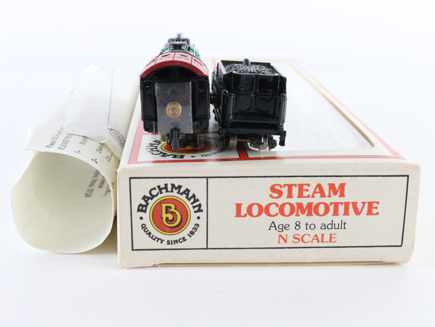 Bachmann N GN 1257 Consolidation 2-8-0 Steam Locomotive