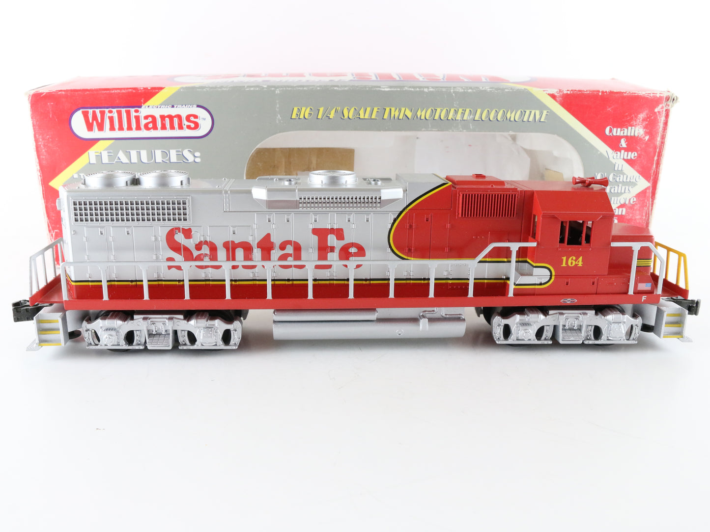 Williams O GP3828 Santa Fe 164 GP38 Dummy Warbonnet Diesel Locomotive