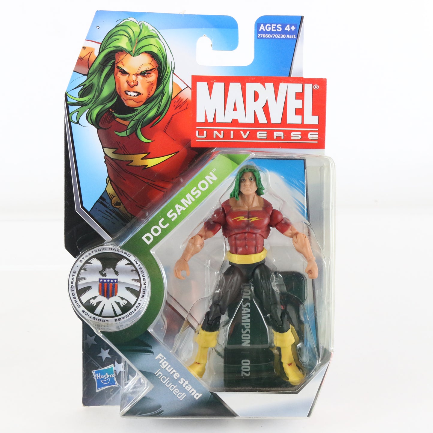 Marvel Universe Series 3 002 Doc Samson Hasbro 3.75" Action Figure