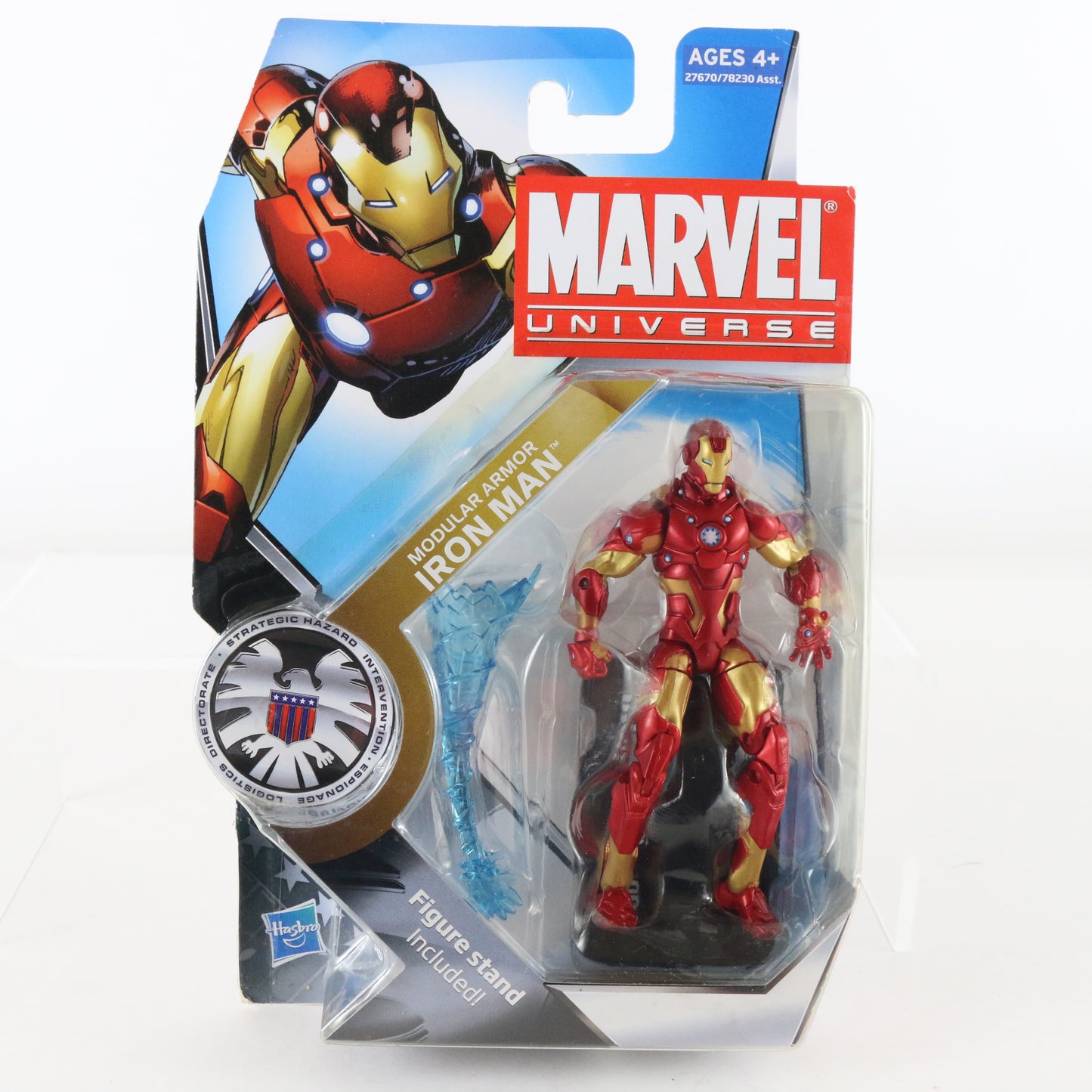 Marvel Universe Series 3 004 Modular Armor Iron Man 3.75 Action Figure Hasbro