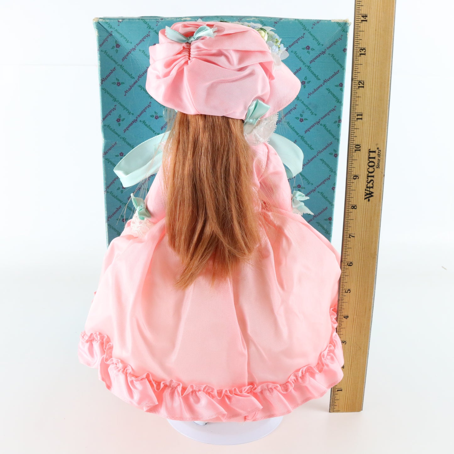 Lucinda Madame Alexander Red Hair Pink Dress Girl Doll 13.5" 1535