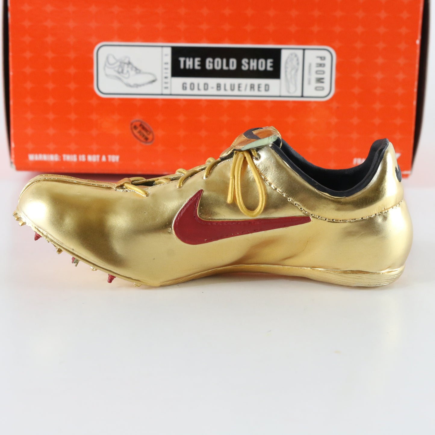 Nike Classics Bowen The Gold Shoe Red/blue Series 1 Ceramic Shoe Promo