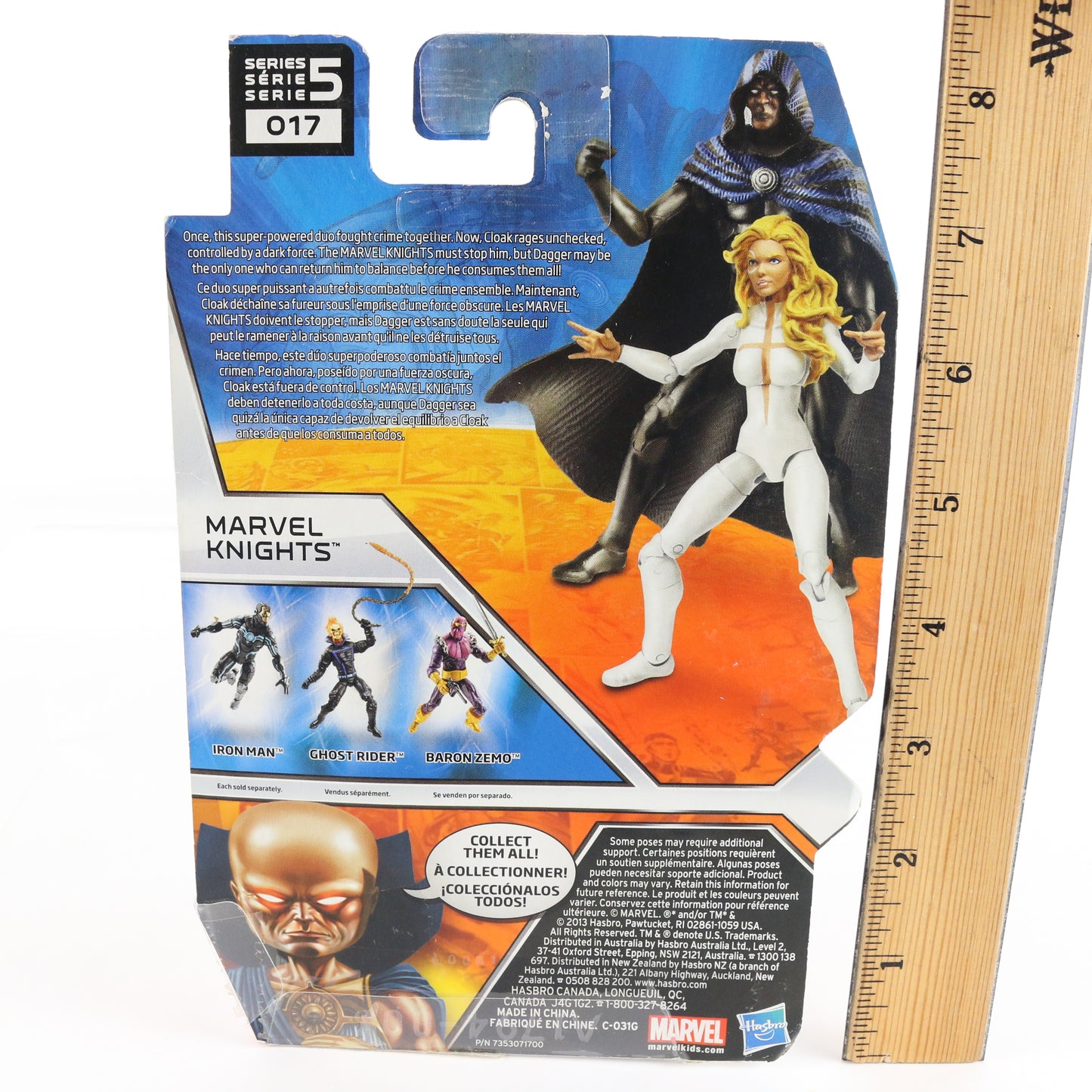 Marvel Universe Series 5 017 Knights Cloak Hasbro 3.75" Action Figure