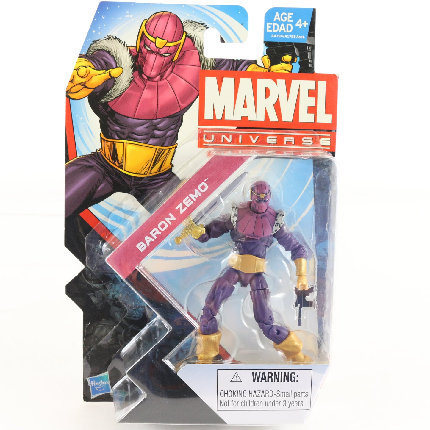 Marvel Universe Baron Zemo Series 5 022 Hasbro 3.75" Action Figure