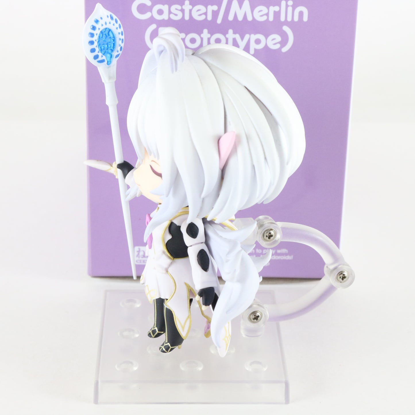 Nendoroid 1719 Caster Merlin Prototype Fate Arcade Figure Good Smile W/ Box