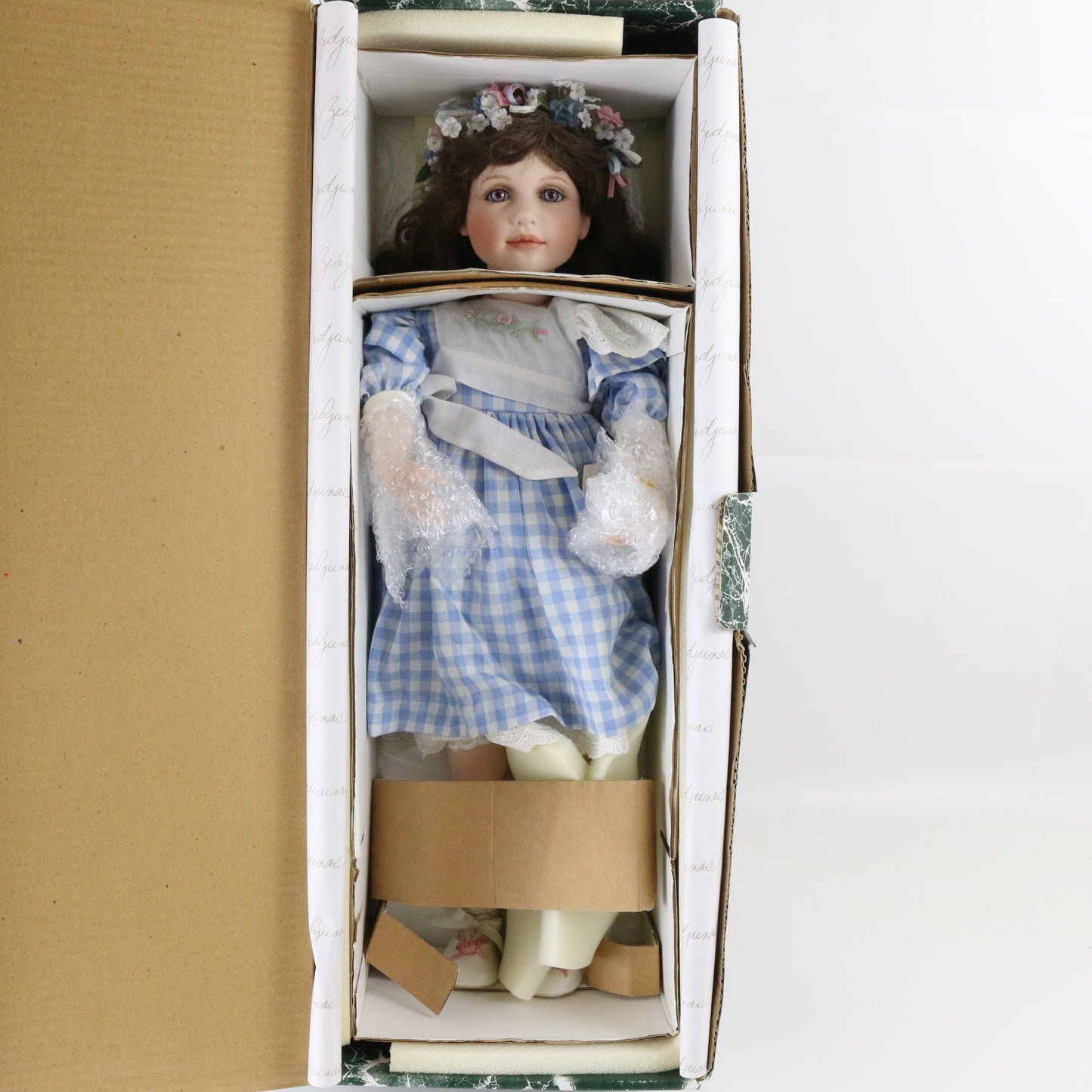 Amy Jane Zidjunas Designer Guild Large 21" Porcelain Doll 368/2000 Hs6061