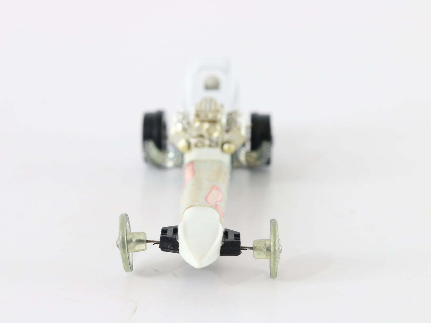 Vintage Hot Wheels Snake 1 Fuel Dragster Don Pruhomme White Mattel 1:64 5951002
