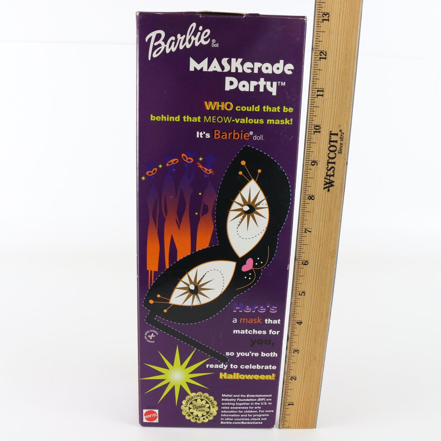Maskerade Party Barbie Doll Mattel 56284 W/ Matching Mask