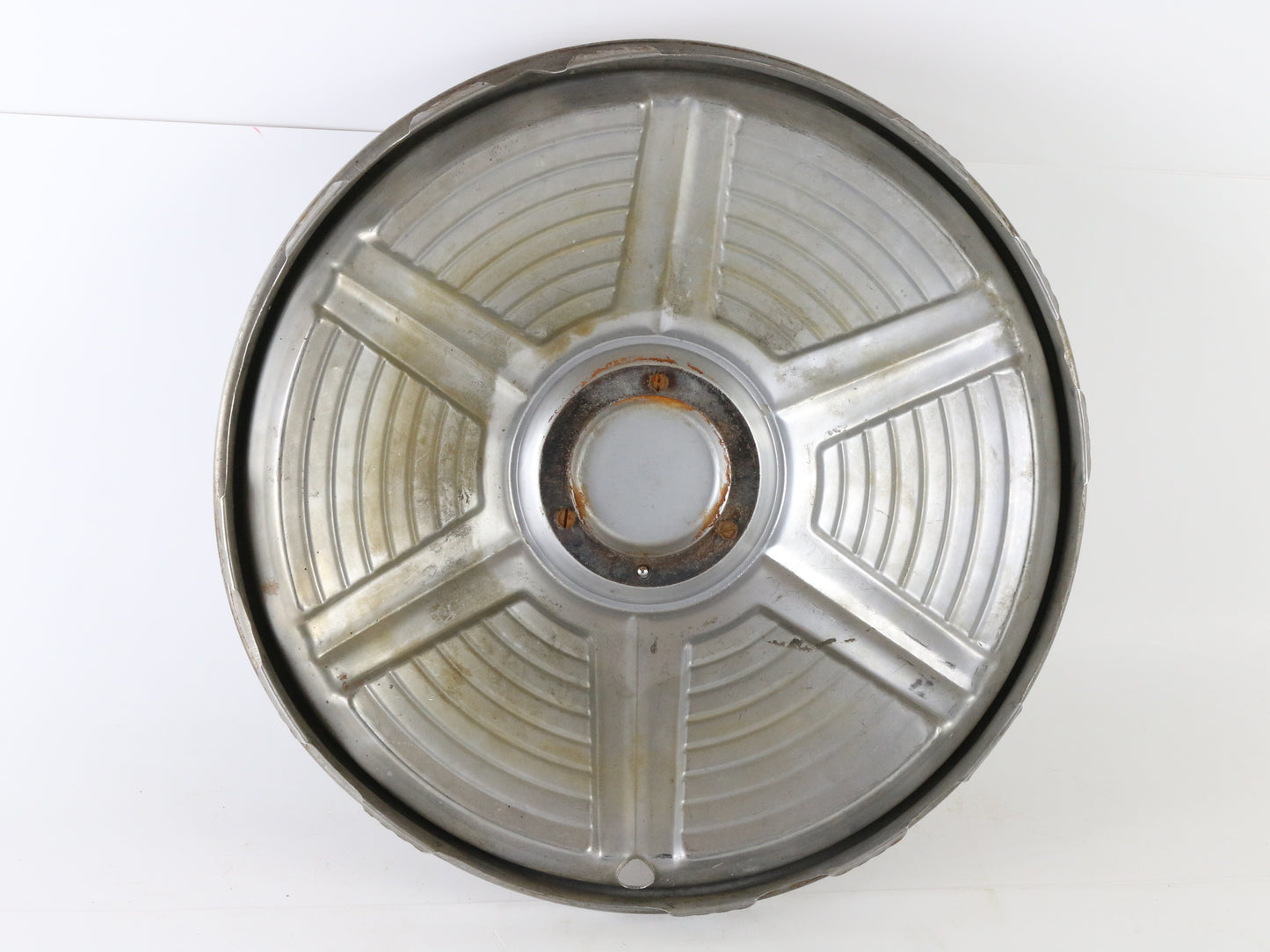Lot Of 2 Vintage 1965 Ford Mustang Metal Wheel Hubcaps 14"