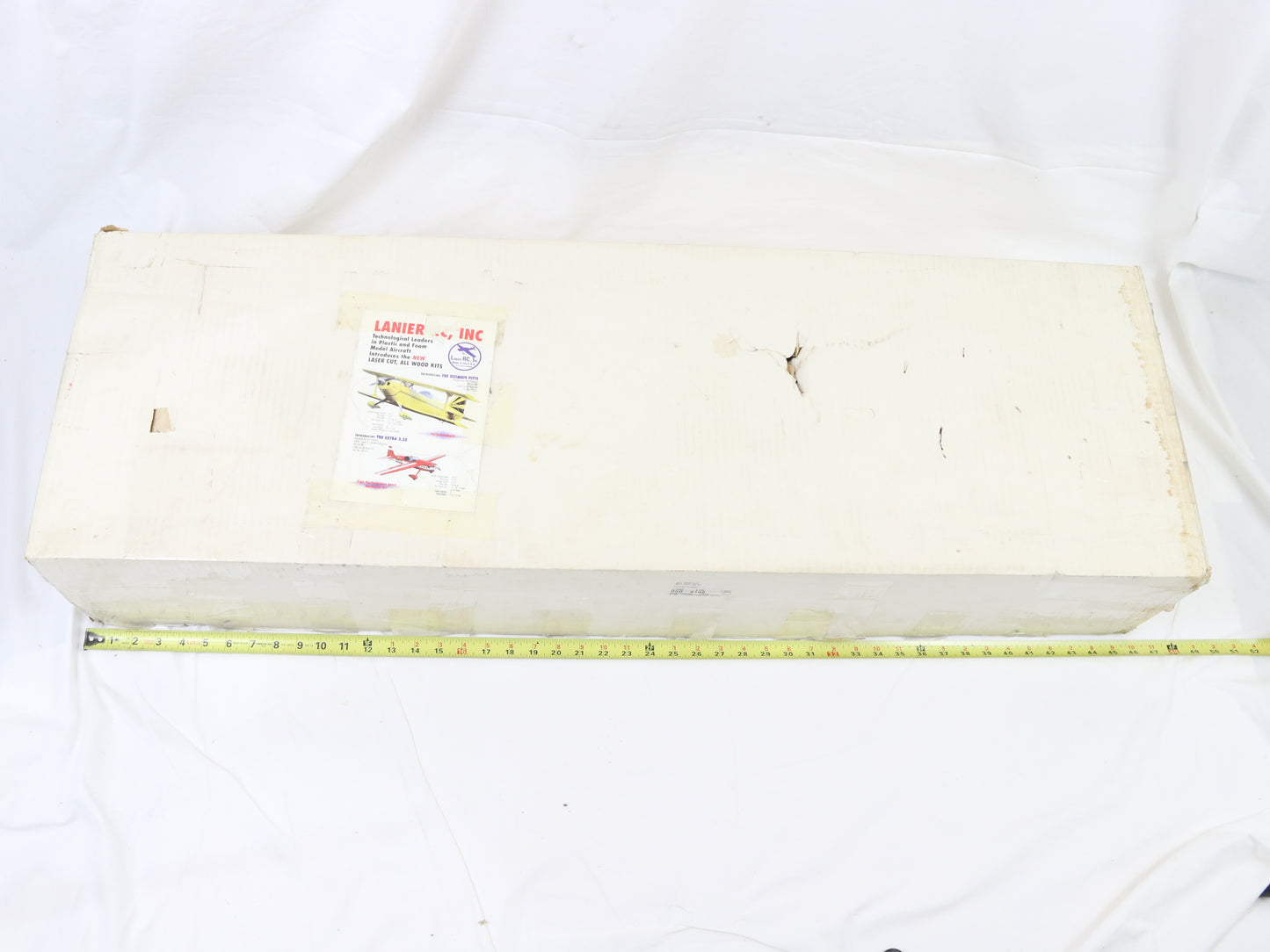Lanier RC Ultimate Pitts 60 1/4" Wingspan Wood Plane Kit
