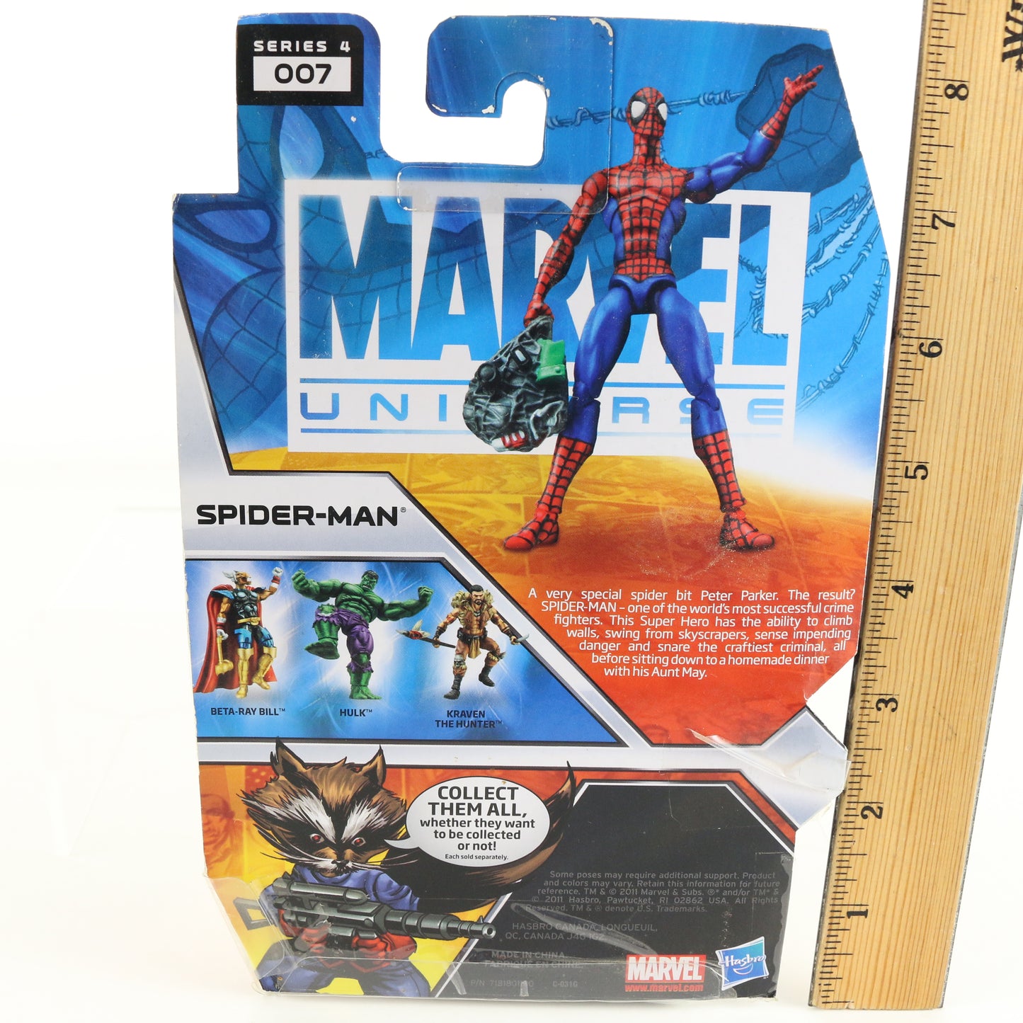 Marvel Universe Series 4 007 Spider-Man Hasbro 3.75" Action Figure