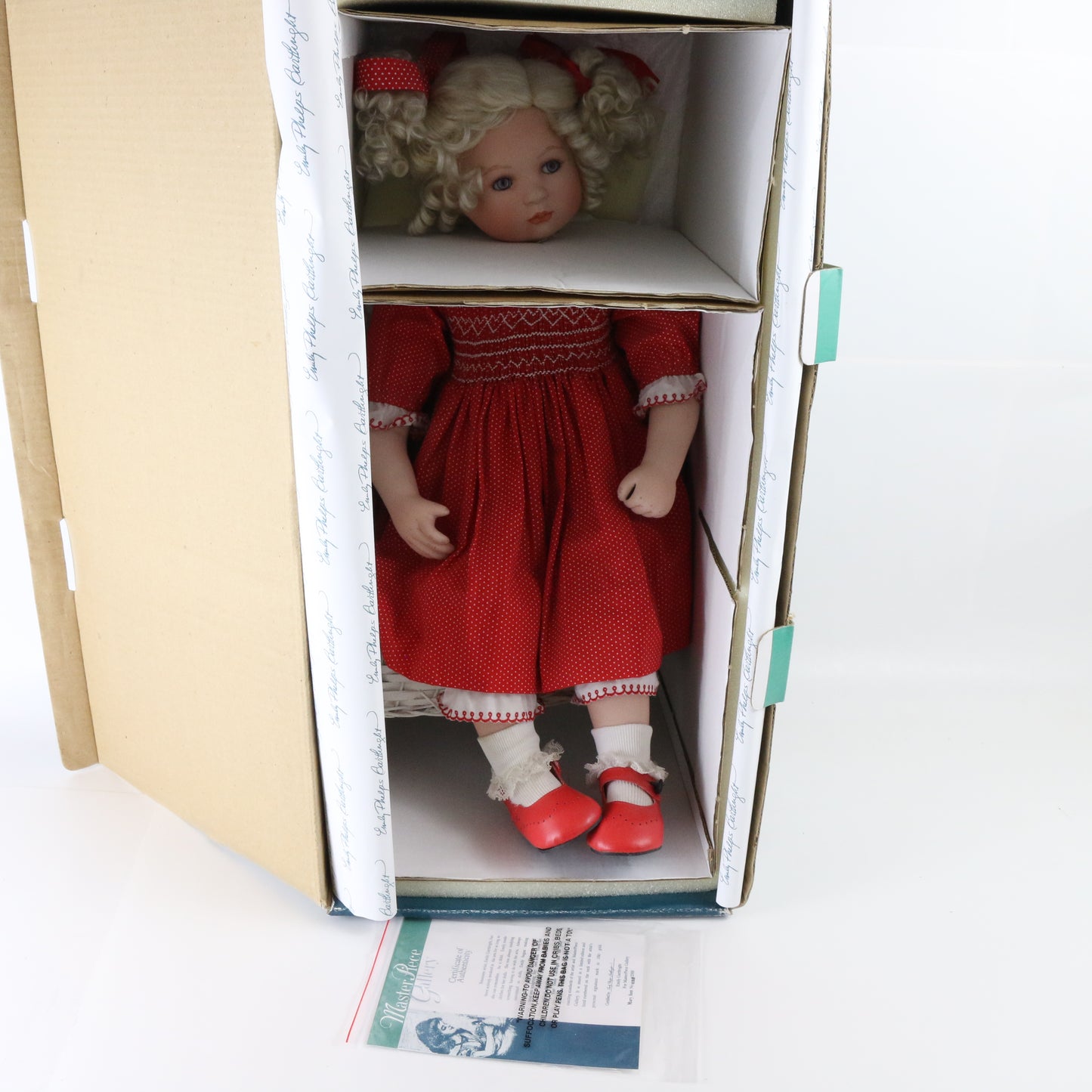 Mary Ann Emily Garthright Masterpiece Large 21" Porcelain Doll 108/2000